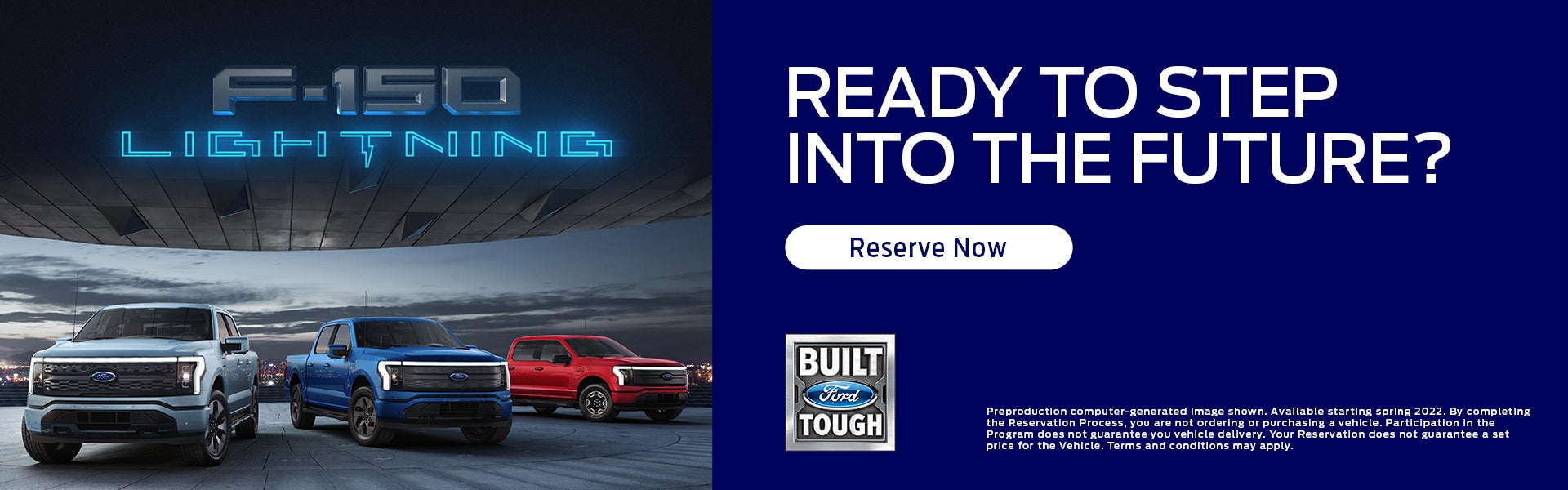 Reserve Your 2022 Ford Lightning Now